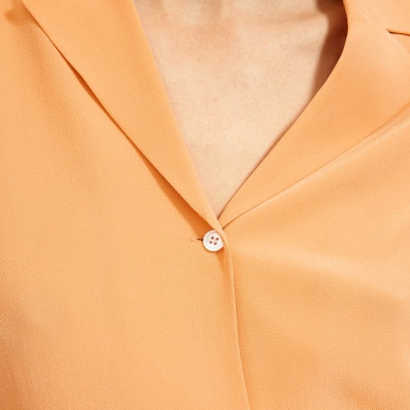 Clean Silk Short Sleeve Notch shirt, size 8. NWOT. - Picture 4 of 12